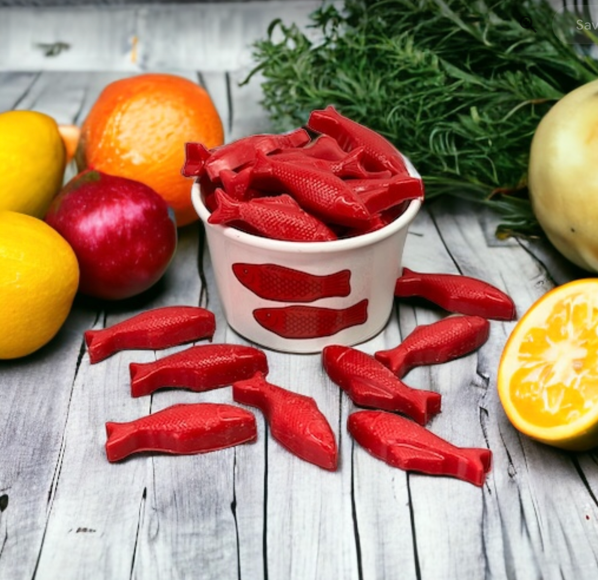 Red SWEDISH FISH Candy Wax Melts | Fruit Punch | 4 oz