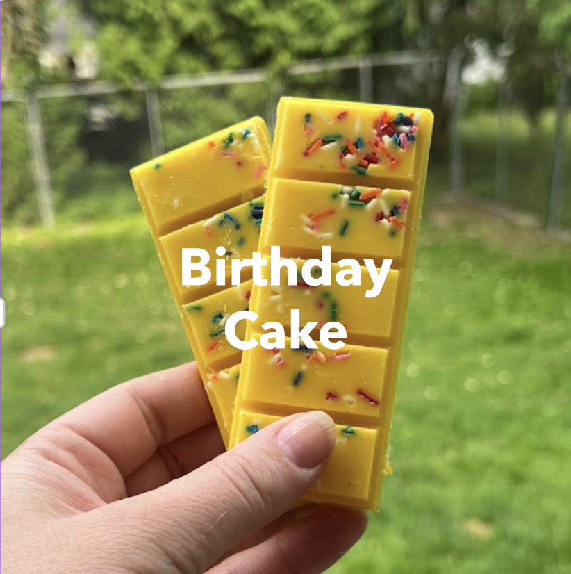BIRTHDAY CAKE with SPRINKLES Snap Bar Wax Melts 1.5 oz bar