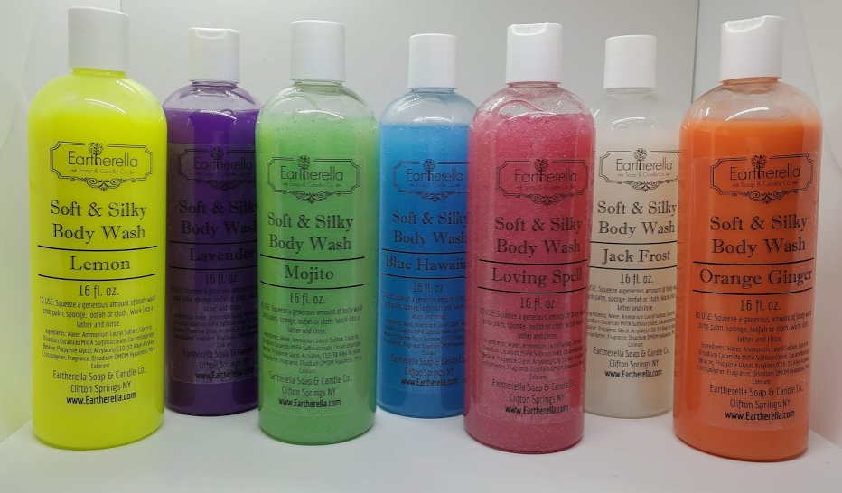 
                  
                    Soft & Silky COOL WATER Body Wash Shower Gel, 16 oz. VEGAN
                  
                