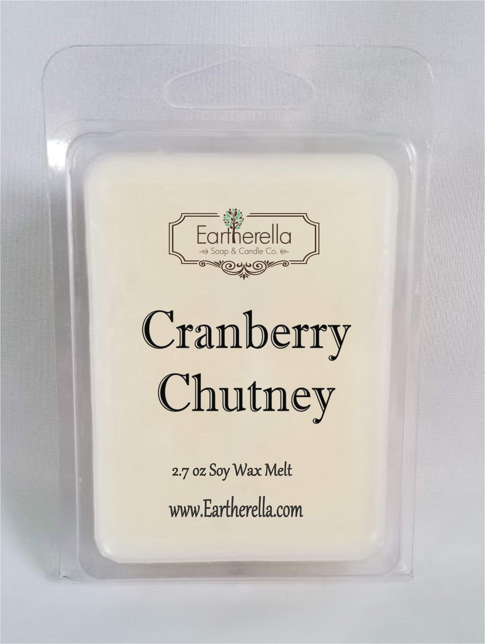 CRANBERRY CHUTNEY Soy Melts Tarts 2.7 oz