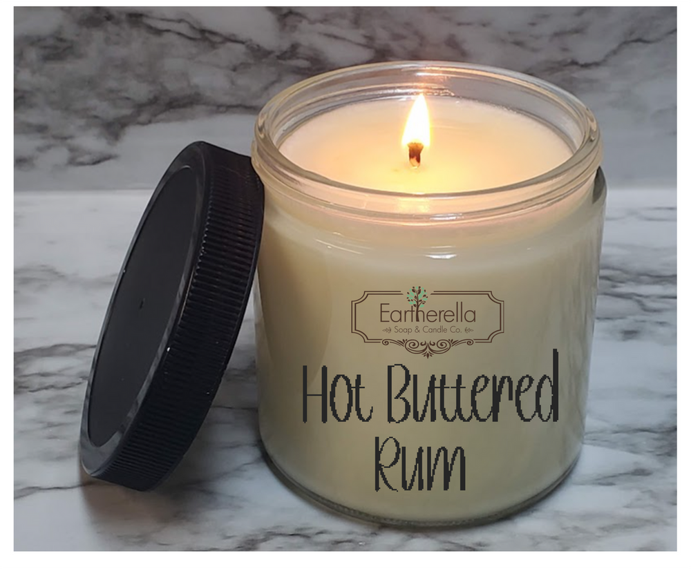 HOT BUTTERED RUM Soy Candle