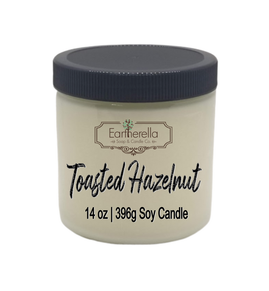 
                  
                    TOASTED HAZELNUT Soy Candle 14 oz jar
                  
                