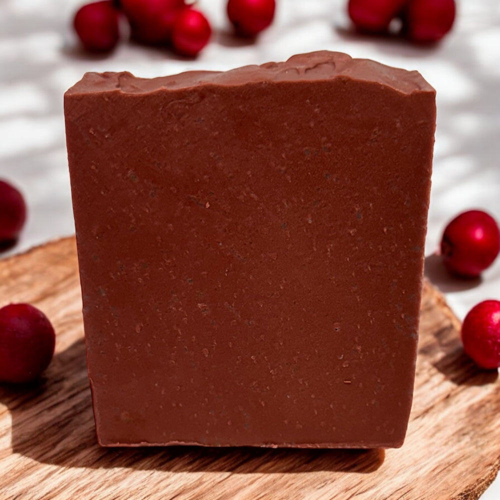 Cranberry jam | handmade artisan soap bar 5 oz