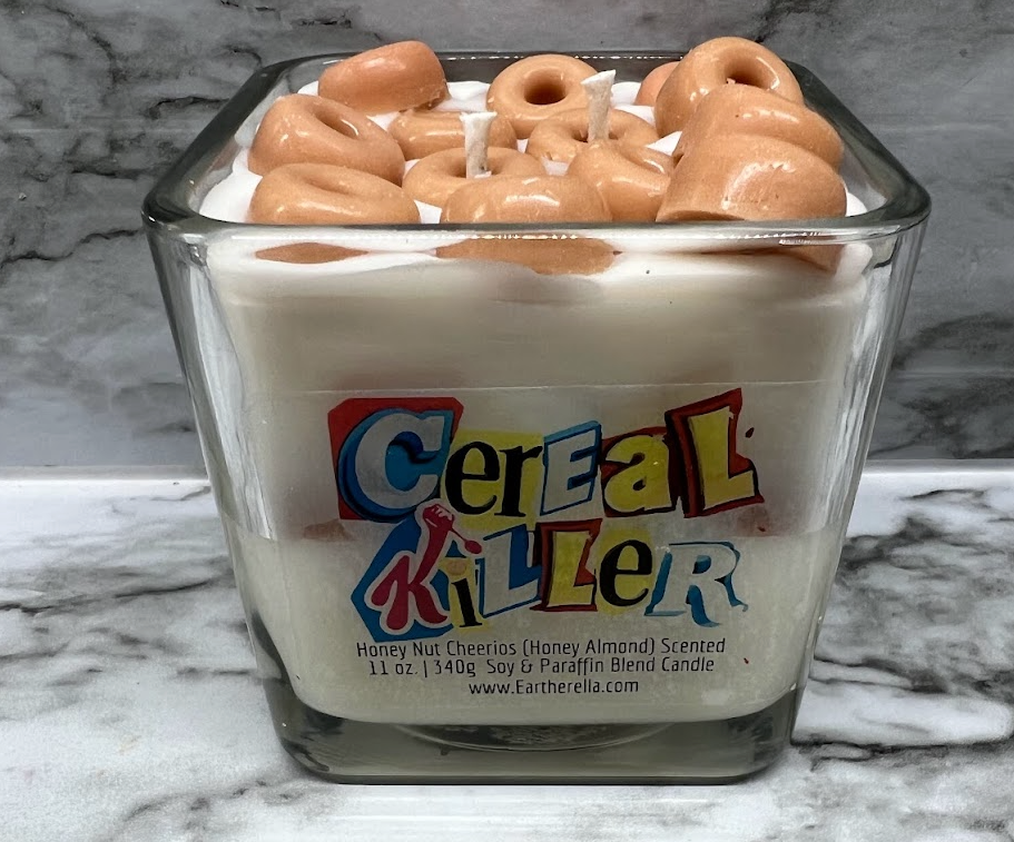 
                  
                    CEREAL KILLER: HONEY NUT CHEERIOS inspired candle | Honey Almond | 4 oz or  11 oz
                  
                