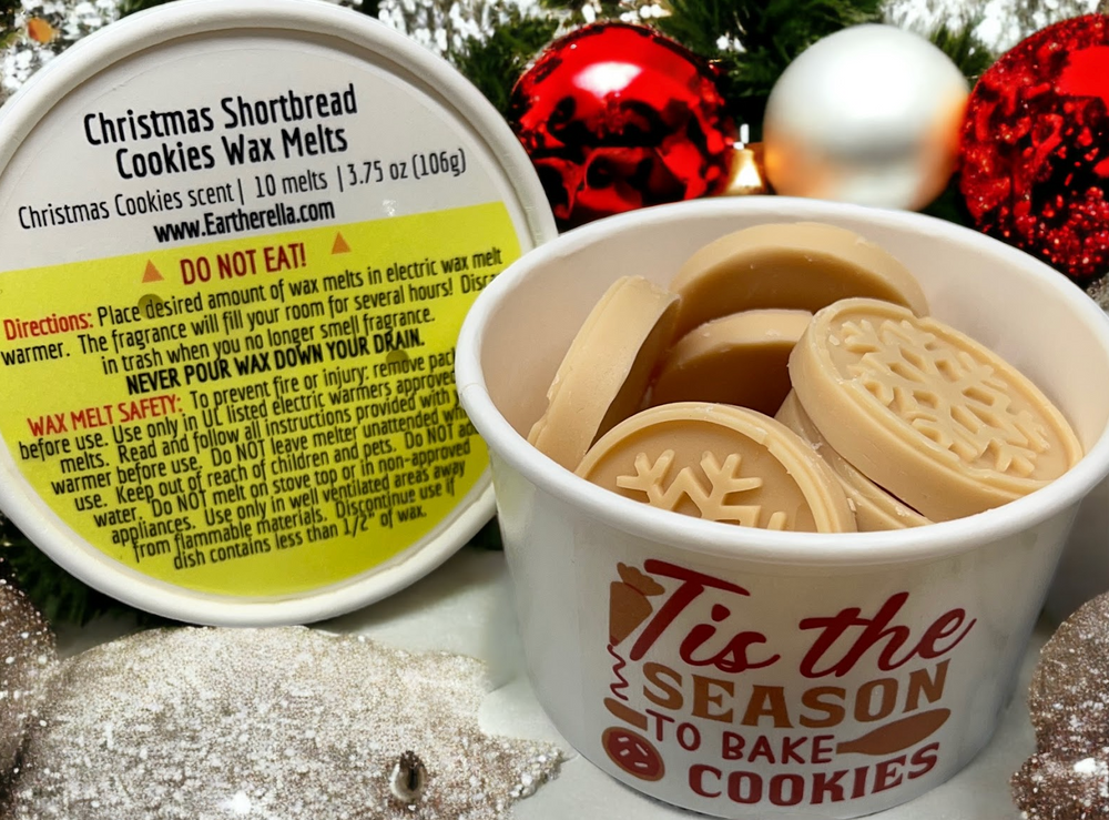 CHRISTMAS SHORTBREAD COOKIES wax melts | 10 melts | 3.75 oz