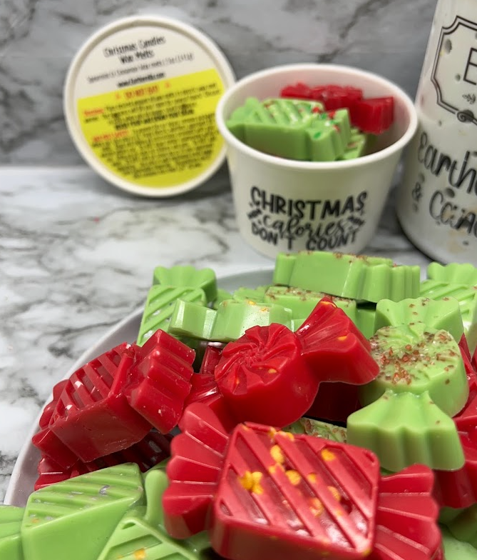 
                  
                    CHRISTMAS CANDIES CANDY Christmas wax melts | Spearmint | Cinnamon | 5 oz | 8 Melts
                  
                