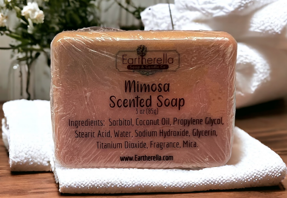 MIMOSA Soap BARS | Simply Soap | handmade artisan soap bar | 3 oz