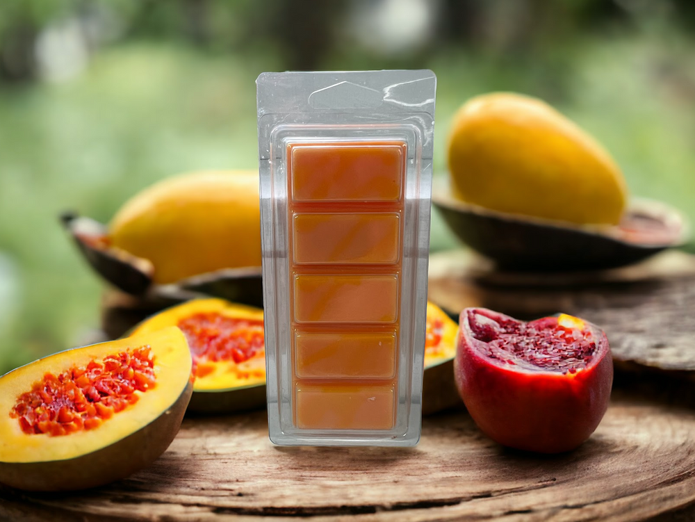 MANGO PAPAYA Snap Bar Wax Melts 1.5 oz bar