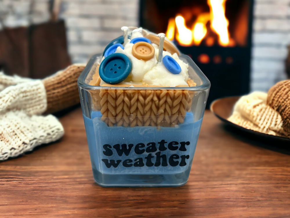 SWEATER WEATHER soy blend candle  | 12 oz