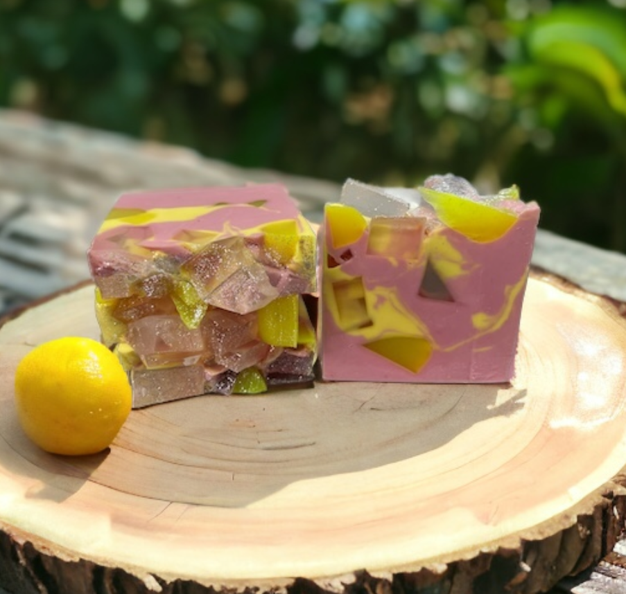 PINK LEMONADE | handmade artisan soap bar 6 oz