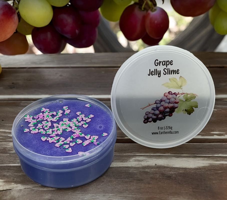 GRAPE Jelly Slime | Grape Scent | 8 oz