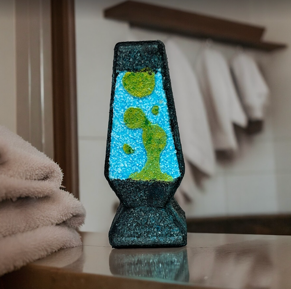 LAVA LAMP bath bombs | Cool Water scent | 4 oz