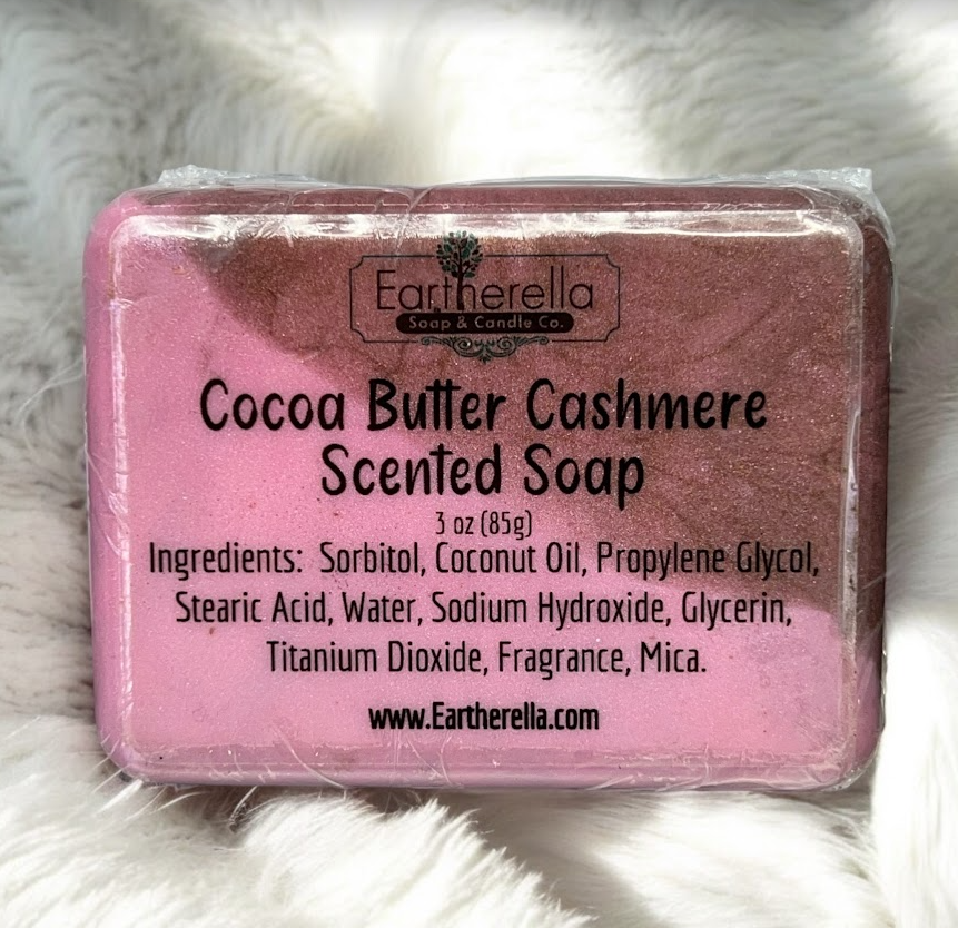 COCOA BUTTER CASHMERE Soap BARS | Simply Soap | handmade artisan soap bar | 3 oz