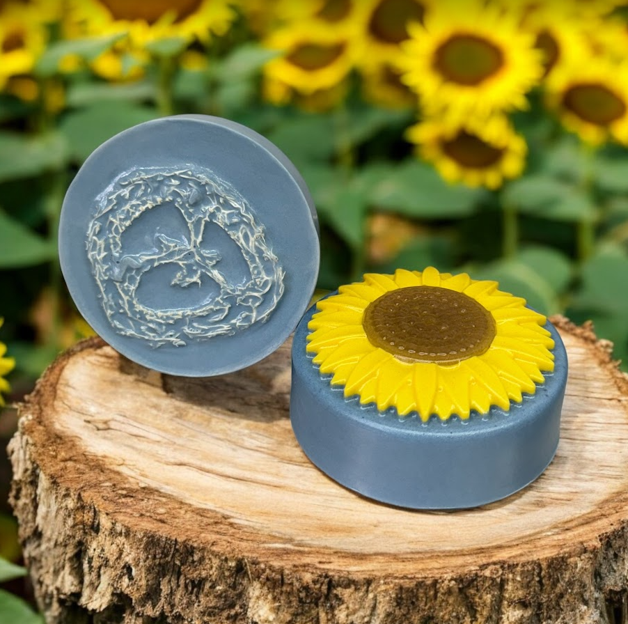 SUNFLOWER  LOOFAH Soap | 3.5 oz