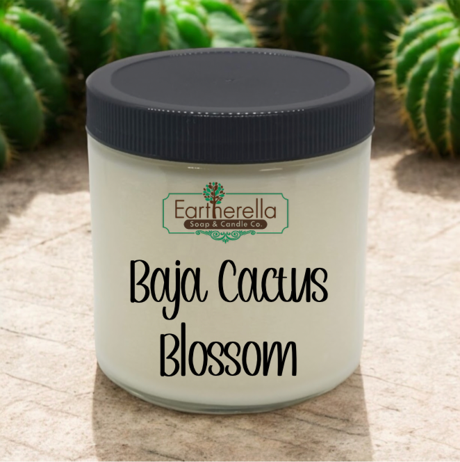 BAJA CACTUS BLOSSOM Soy Candle jar