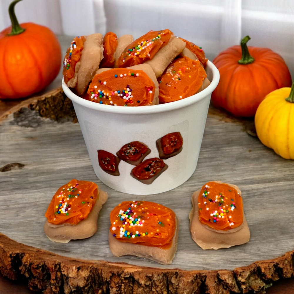 PUMPKIN PASTRY BITES wax melts | Frosted Pumpkin scent | 4.5 oz | 10 melts