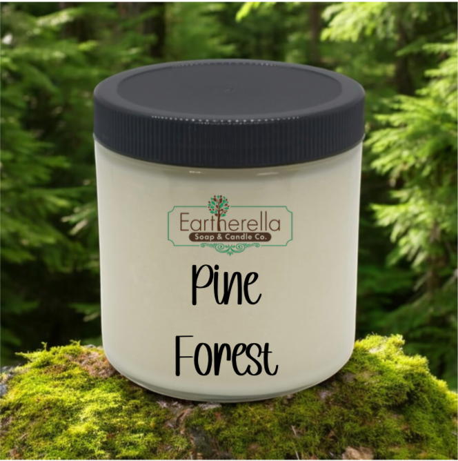 PINE FOREST Soy Candle jar