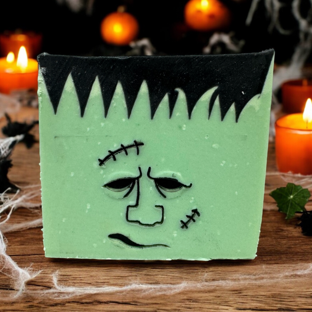 FRANKENSTEIN | Halloween | Fruit Loops scent | handmade artisan soap bar | 6 oz