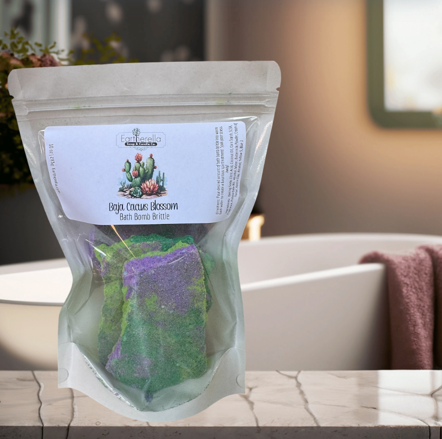 BAJA CACTUS BLOSSOM Bath Bomb Brittle | 10 oz