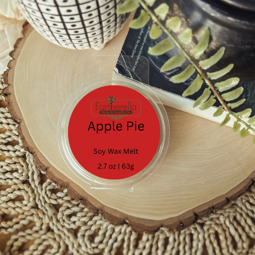 APPLE PIE Wax Melts Tarts | Round Clamshell | 2.7 oz
