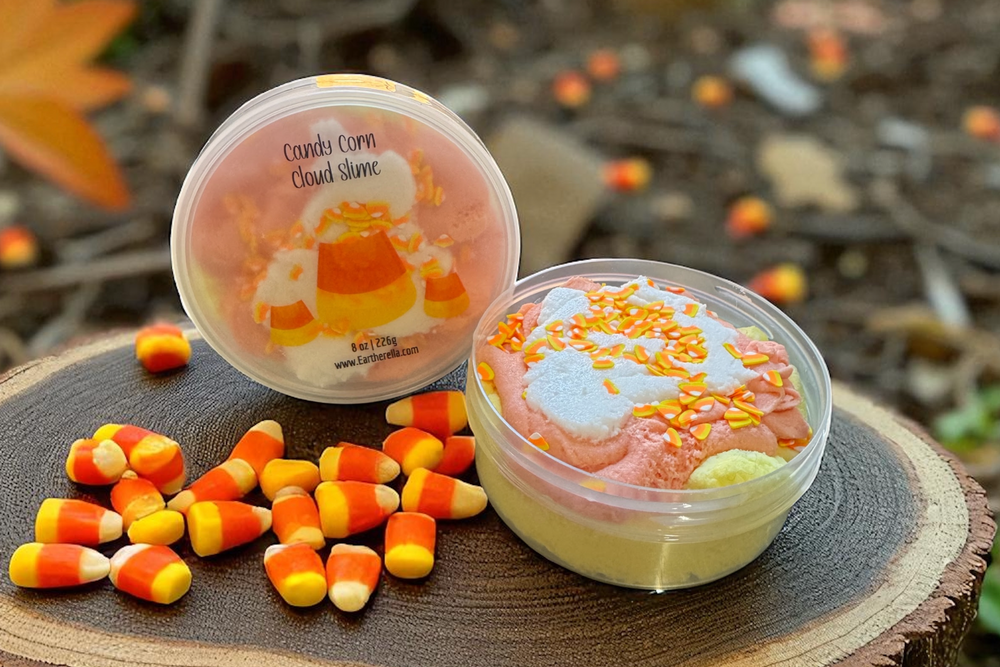 CANDY CORN Cloud Slime | 8 oz
