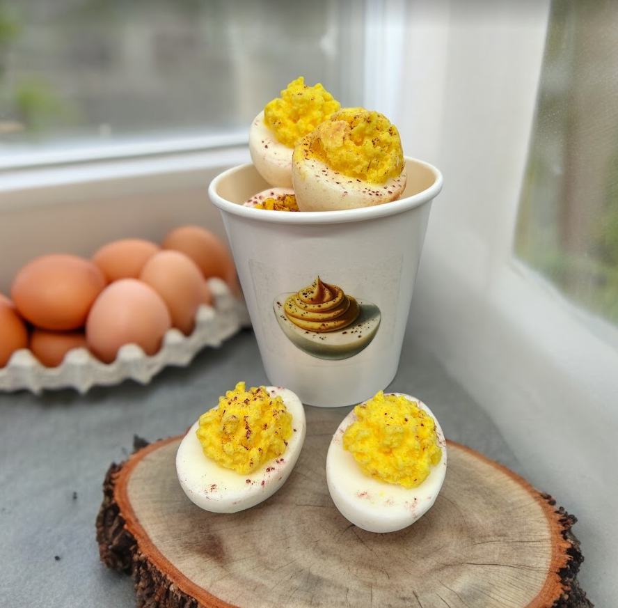 DEVILED EGGS Wax Melts | Monkey Farts Scent | 6 oz | 4 Melts