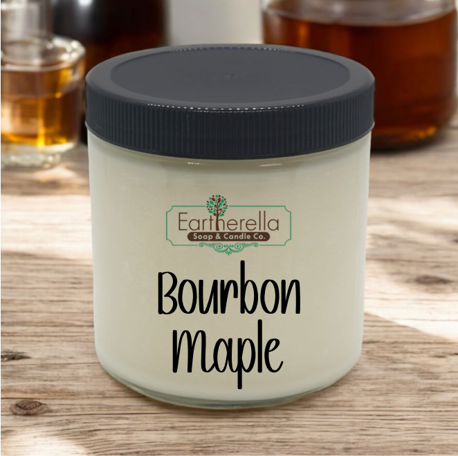 BOURBON MAPLE Soy Candle jar