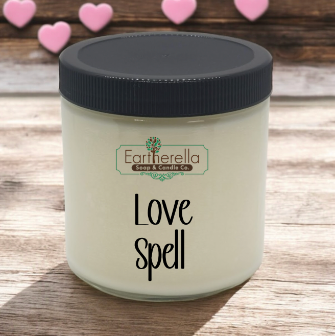 LOVE SPELL Soy Candle jar