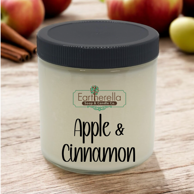 APPLE & CINNAMON Soy Candle jar