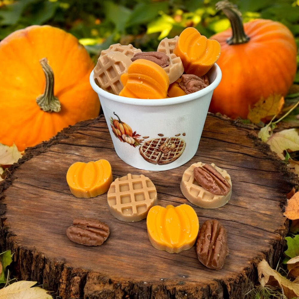 NUTTY PUMPKIN WAFFLES wax melts | Waffles, Pecans, Pumpkins | 5 oz