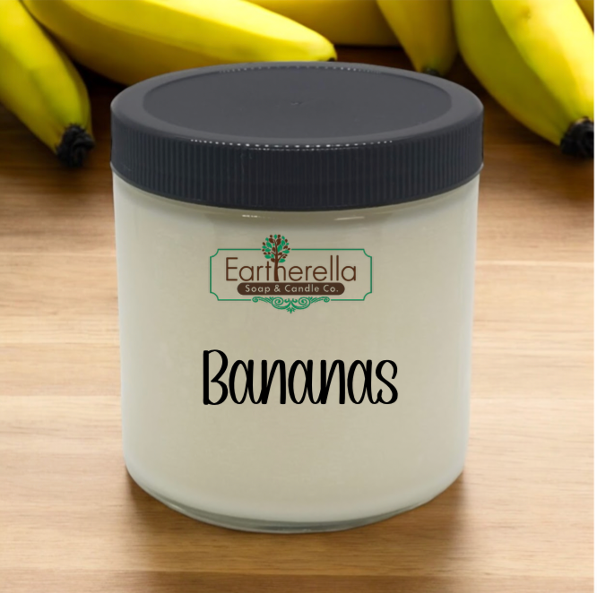 BANANAS Soy Candle jar