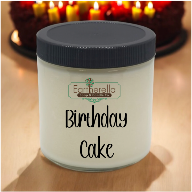 BIRTHDAY CAKE Soy Candle jar