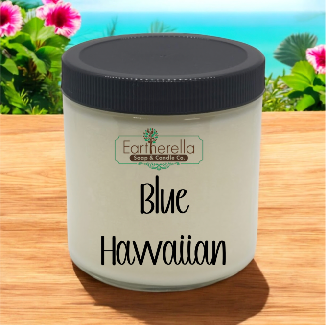 BLUE HAWAIIAN Soy Candle jar