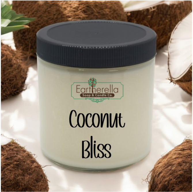 COCONUT BLISS Soy Candle jar