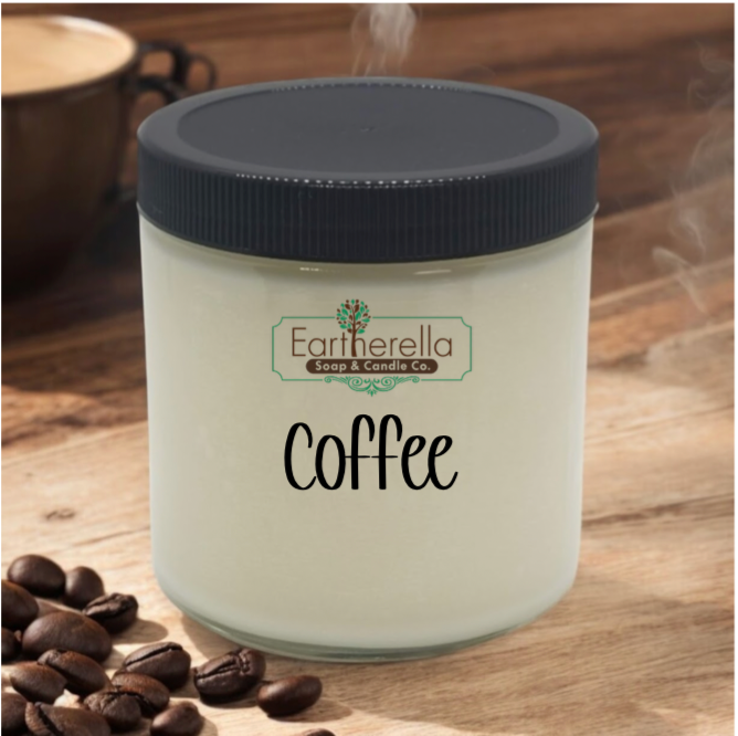 COFFEE Soy Candle  jar