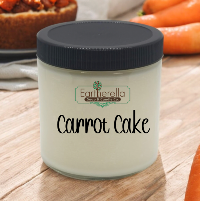 CARROT CAKE Soy Candle jar | Vegan | Easter