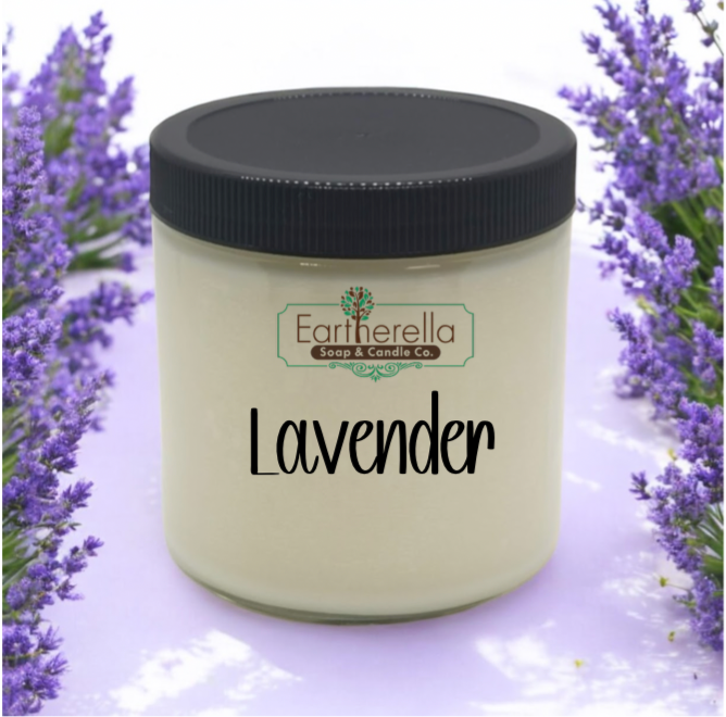 LAVENDER Soy Candle jar