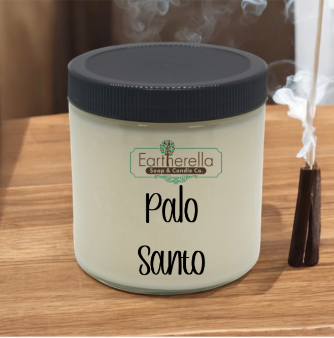 PALO SANTO Soy Candle jar