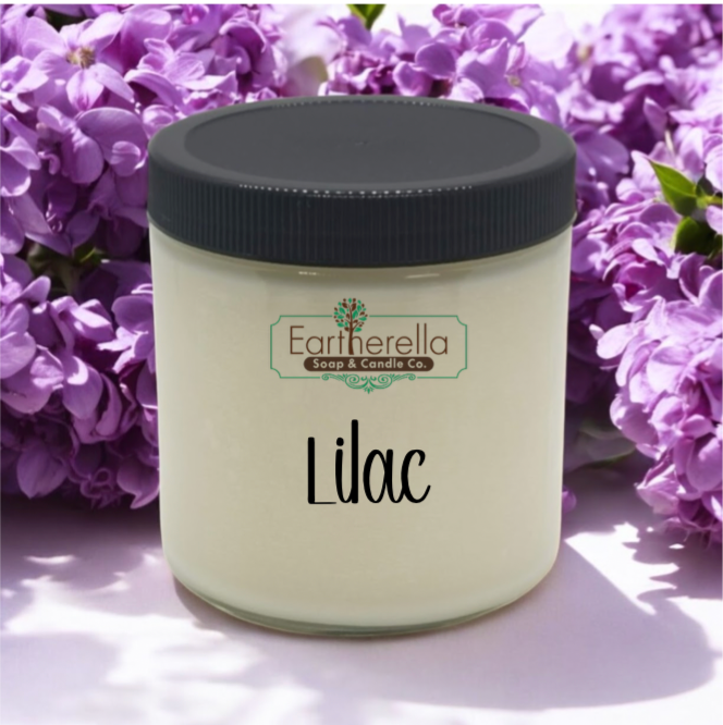 LILAC Soy Candle jar