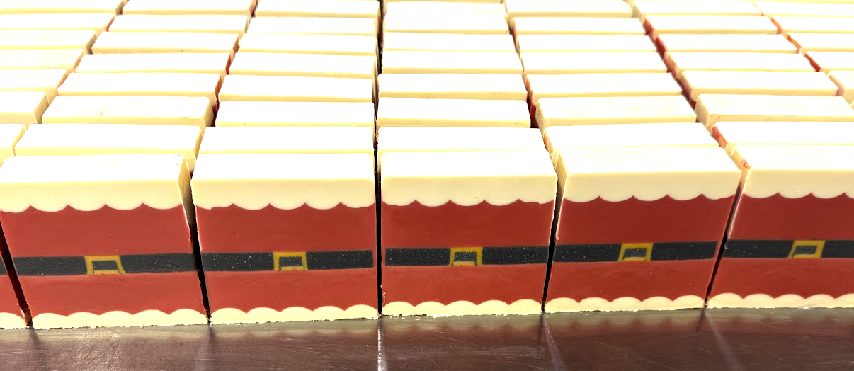 
                  
                    SANTA'S BELT | Santa Clause Soap | handmade artisan soap bar | Flannel scent | 6 oz
                  
                