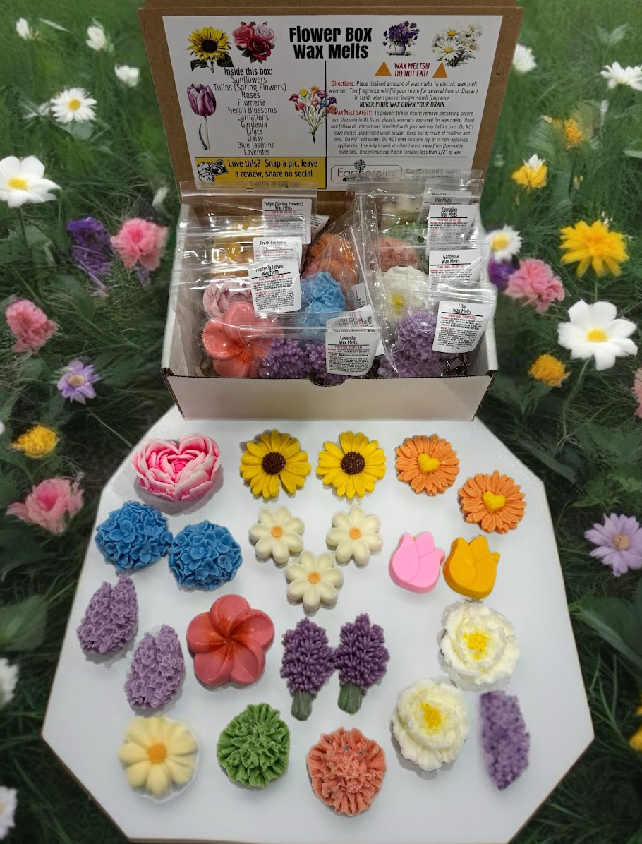 
                  
                    FLOWER BOX Fun shaped Wax Melts | One Time Purchase |  14 oz
                  
                