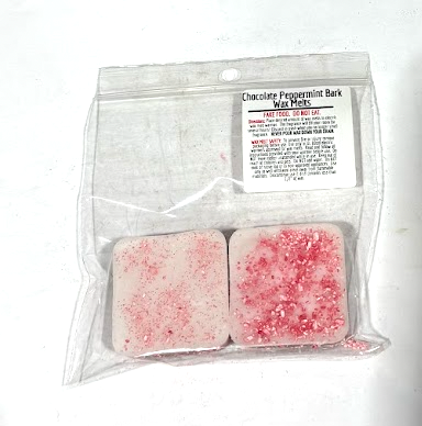 
                  
                    CHOCOLATE PEPPERMINT BARK wax melt bites| 1 oz SAMPLE
                  
                