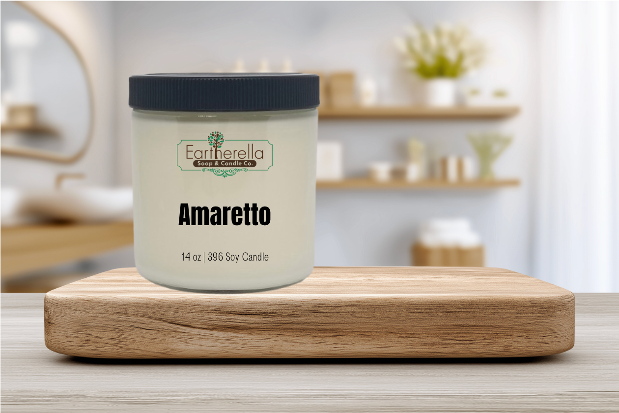 
                  
                    AMARETTO Soy Candle jar
                  
                