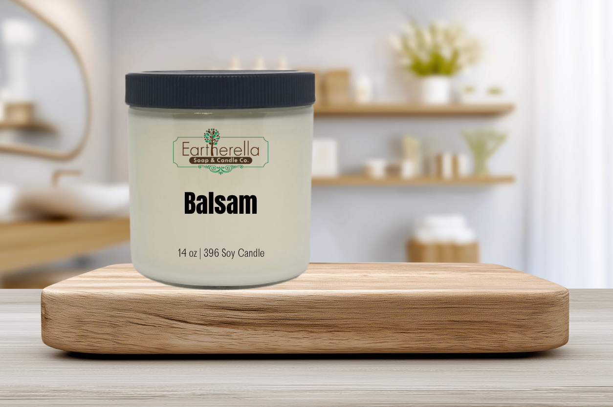 
                  
                    BALSAM Soy Candle jar
                  
                