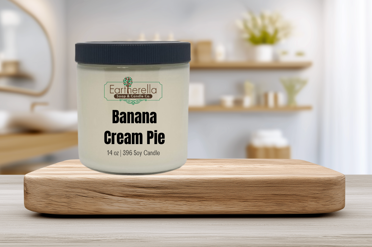 
                  
                    BANANA CREAM PIE Soy Candle jar
                  
                