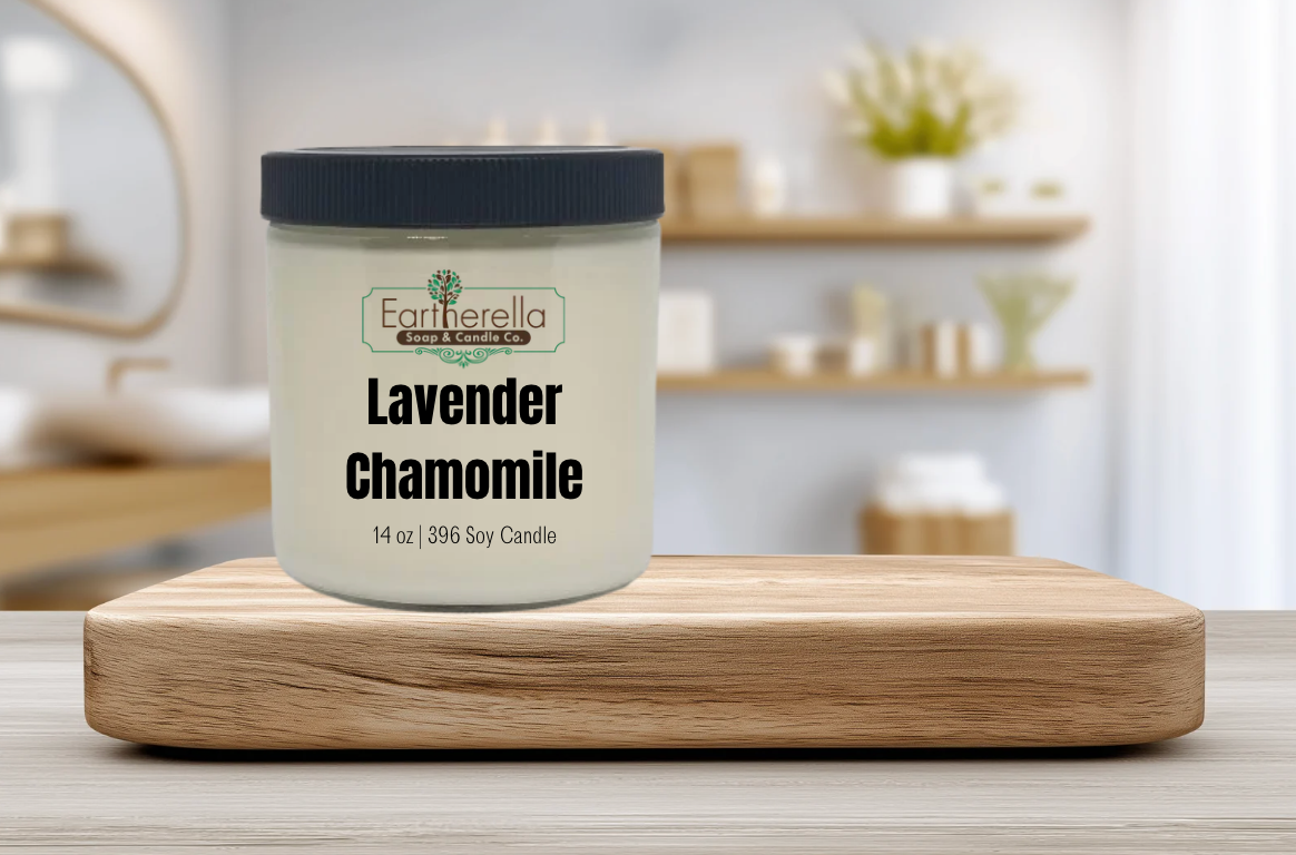 
                  
                    LAVENDER CHAMOMILE Soy Candle jar
                  
                