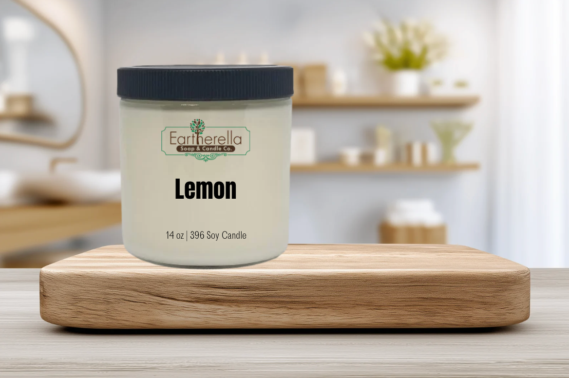 
                  
                    LEMON Soy Candle jar
                  
                