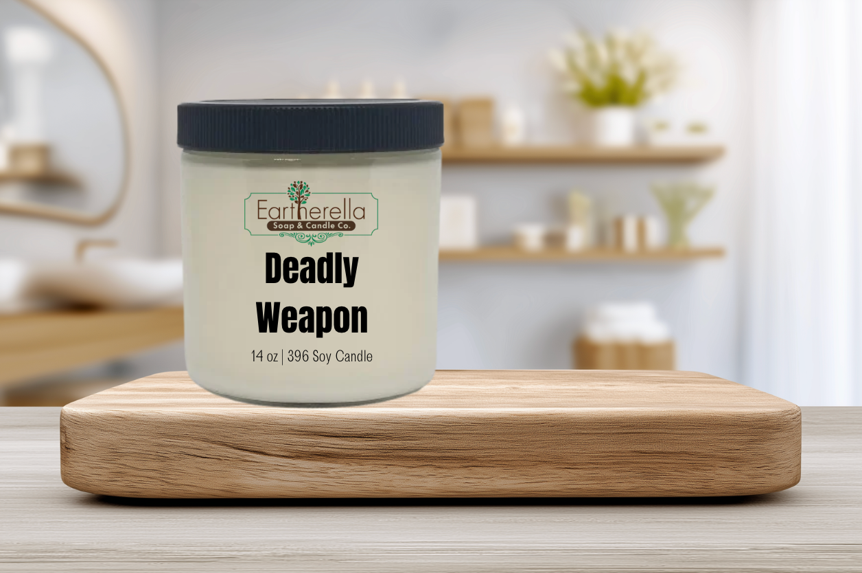 
                  
                    DEADLY WEAPON Soy Candle jar
                  
                