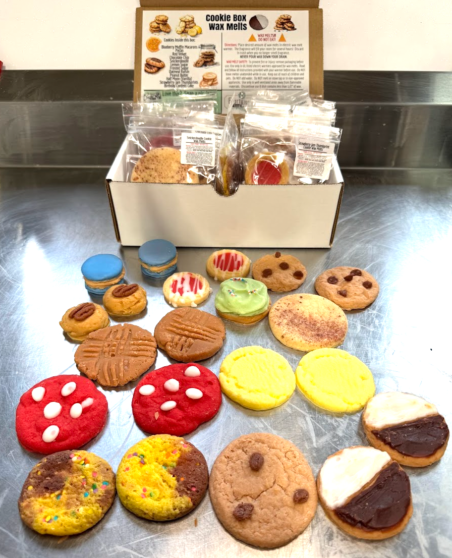
                  
                    COOKIE BOX themed SUBSCRIPTION BOX: Fun shaped Wax Melts | 1 lb | 16 oz
                  
                