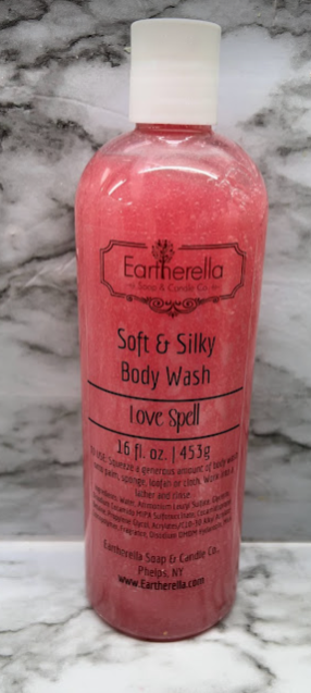
                  
                    Soft & Silky LOVE SPELL Body Wash Shower Gel, 16 oz. VEGAN
                  
                